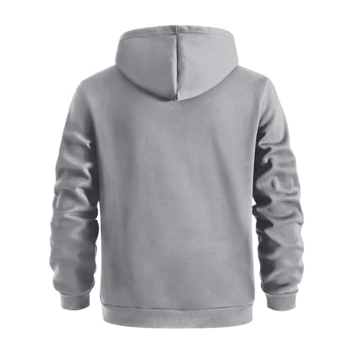 Mens Hooded Sweatshirt Casual Long Sleeve Cord Athletic Gym Hoodies Casual Military Cargo Workout Pullover Sweater2