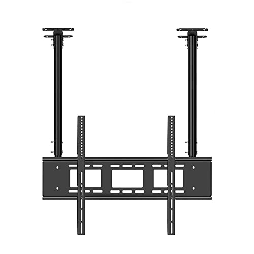 SQMGFA Soporte Universal para TV, Soporte Universal para TV, Soporte para TV, Soporte para TV, Carrito de TV móvil Ajustable en Altura para televisores de Pantalla LCD LED de 55 a 120 pul