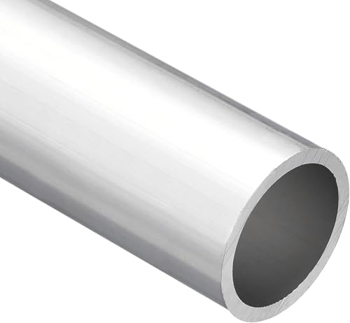 TA-VIGOR 1 tube rond en aluminium 6063, diamètre extérieur : 40 mm, diamètre intérieur : 34 mm, longueur : 150 mm, sans coutures, pour décoration...