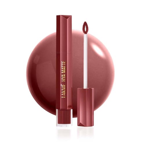 Image of Lakme 9to5 Hya Matte Lip Liquid + Hyaluronic Acid AfterhoursWine 5.3ml