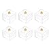 ARTIBETTER 10pcs Mini Candy Dessert Clear Box Dollhouse Candy Display Box 1 12 Scale Dollhouse Food Treat Display Holder Miniature Art Craft 2. 5X2. 5CM