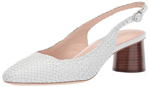 LOEFFLER RANDALL Women's Martine-WL Sandal, Optic White, 6 Medium US
