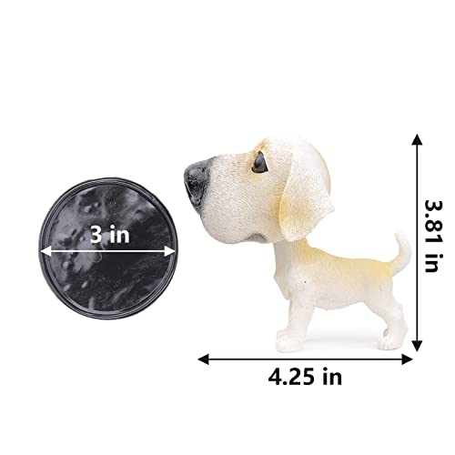 Cogeek Bobble Head Dogs Bobbing Heads Car Dash Puppy Car Decoration (Labrador) #TOP5