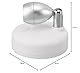 Tiiyee Uplighting Indoor Spotlight, Spotlight Spotlight Mini-Batterie-Uplights für Veranstaltungen mit Drehbarem Lampenkopf, Batteriebetriebene Akzentlichter, LED-Spotlight