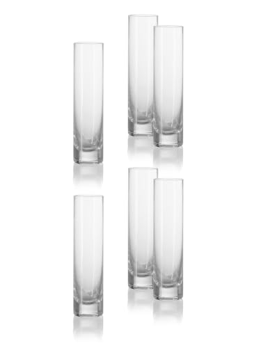 Image of Modern Slim Highball Glass Set for Set of 6 275Ml