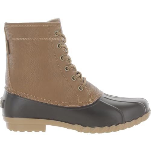 JBU by Jambu Mens Maine Faux Fur Lace-Up Winter & Snow Boots Tan 9 Medium (D)3