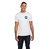 Nasa Men's CORE Logo Regular Fit Crew Neck Short Sleeve T - Shirt, White (White White), XX-Large (Manufacturer Size:XX-Large) #1