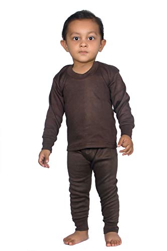 Image of UZARUS Kids Thermal Top and Pyjama Set for Winters (Pack of 3)