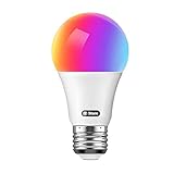 IT STORE Smart Light Bulb, wifi multicolor, control remoto y control de voz, compatible con Amazon Alexa, Google Home, no requiere hub.