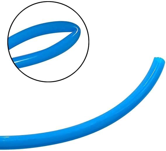 Image of 6mm x 4mm Pneumatic Air Compressor Tubing PU Hose Tube Pipe 10 Meter blue 10Mtr 32.8Ft 6mm x 4mm Pneumatik Polyurethane PU Hos Tub Pip PU Hose Tube Pneumatic Flexible Pipe (blue 10mtr)