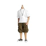 LINJXCMUXU 1/12 Action Figure Colthes,T-Shirt Shorts Suits for 6