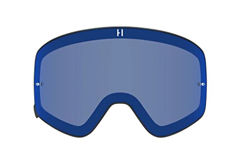 Havoc Racing Infinity Lenses - Lentes de repuesto magnéticas intercambiables para gafas Havoc - Lentes anchas antivaho, anti-UV, antiarañazos para esquí, snowboard, ATV y UTV (azul)