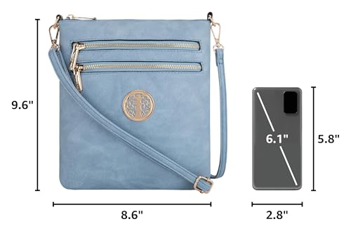 Image of Montana West Crossbody Bags for Women Multi Pocket Cross Body Bag Purses with Adjustable Strap