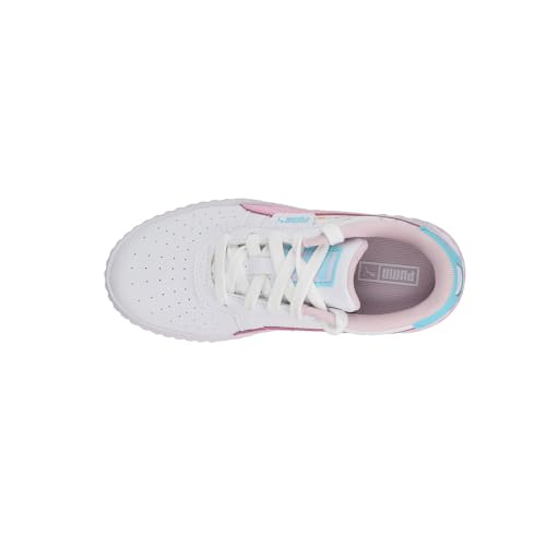 PUMA Kids Girls Cali Spring Sketchbook Perforated Lace Up Sneakers Shoes Casual - White4
