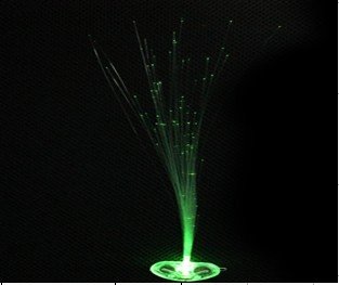 10PCS Led fiber Optic Hair for Party Birthday Wedding Decoration GREEN