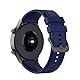 Armband für Huawei Watch GT2 46mm, Silikon Ersatz Uhrenarmband kompatibel mit Huawei Watch GT3/GT3 Pro/GT2 Pro, 22mm (Blau)