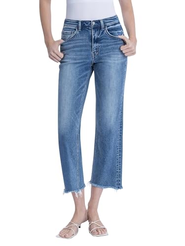Image of VERVET Women's Victoria High Rise Straight Leg Jeans