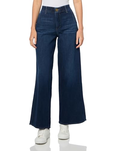 Democracy - Democracy Womens Ab Solution Wide Leg Jean, Indigo, 8