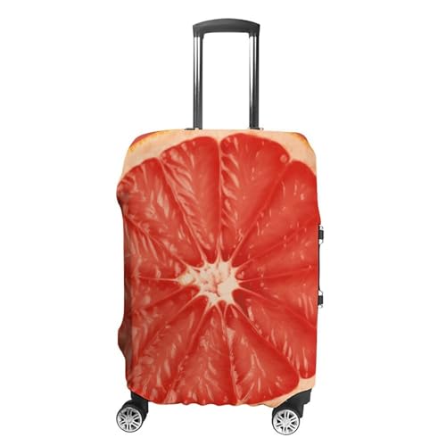 Ripe Grapefruit Slice Travel Luggage Cover Anti-scratch Suitcase Cover Elastic Suitcase Protective Cover Fits 19-32 Inch Luggage M