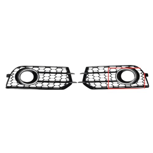 Couverture en nid d'abeille pour grille antibrouillard de pare-choc avant A1 2010-2014