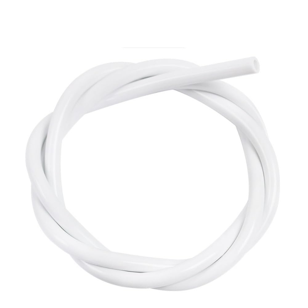 Flexible Hollow Tube Green Silicone Hollow Tube High Elasticity, 1meter Length Air Compressor Hose 1 piece(Clear,1M*5MM*7MM)