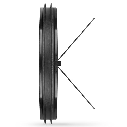 calimaero® 4 Inch Backdraft Exhaust Damper Seal One Size Fits All Duct Backdraft Damper Gravity Powered Made in Germany HVAC Damper Dryer Vent Valve Keep Cold Air Out