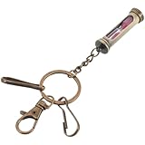 Style rétro élégant : la finition bronze antique et le design de lampe à huile vintage font de ce porte-clés un accessoire remarquable pour les amateurs d’esthétique classique