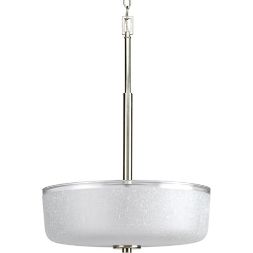 Progress Lighting P3846-09 Lighting Accessory, 18-Inch Diameter x 24-5/16-Inch Height, Brushed Nickel