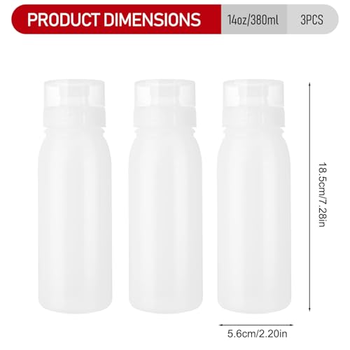 Botellas exprimibles para condimentos de 380ml ideales para barbacoas en el jardín 3