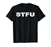 Kickazz Distressed Modern Black T-Shirt