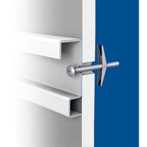 ClosetMaid 2877 Wall Anchors and Screws for Drywall, 5-Pack