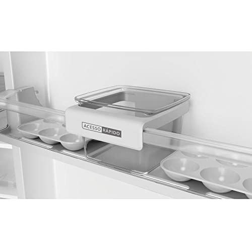 Geladeira Brastemp Frost Free 375 litros cor inox - BRM45HK 220V