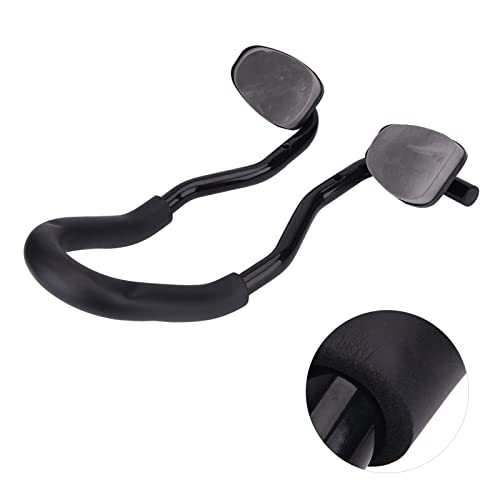 Beufee Aluminum Alloy Bike Aero Bars, Clip on Rest Handlebar with Sponge Cushion for Road Mountain Bikes