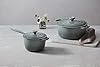 Le Creuset Enameled Cast Iron Signature Saucepan, 2.25 qt., Sea Salt #4