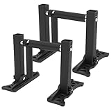 Klimmzugstange an der Tür, platzsparend und tragbar, 25,4 x 19,4 x 19,7 cm, verbesserte Klimmzugstange, Krafttraining, Klimmzuggriffe, verstellbare Liegestützwinkel, für Körper, Workout