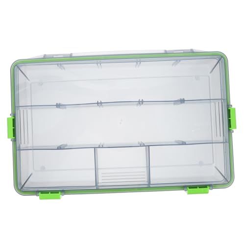 Boîte de rangement plastique légère avec compartiments pour accessoires et matériel