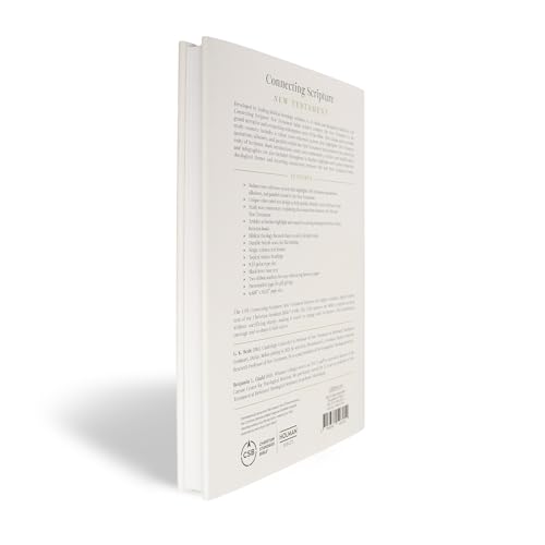 Image of CSB Connecting Scripture New Testament, Hardcover, Black Letter, Single-Column, Expanded Cross-Reference System, Color-Coded Text, Book Introductions, Study Notes, Articles, Charts, Easy-to-Read Type