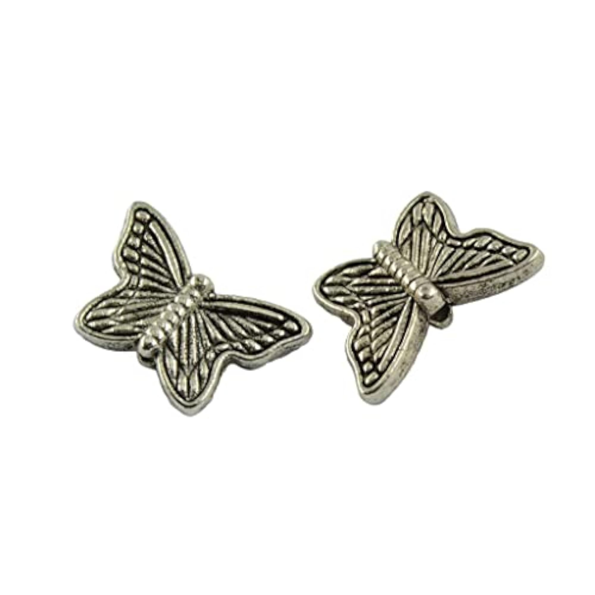 Butterfly Shape Loose Spacer Beads for DIY Jewelry Making