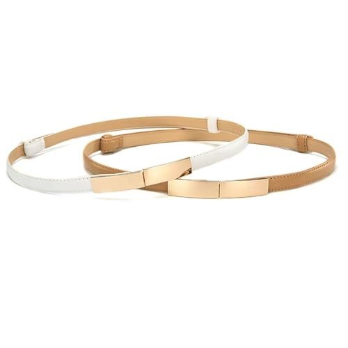 Skinny Belts, Waist Belt Women's Belts Cowhide Adjustable Fashion Simple Beltts Alloy Pin Buckle3