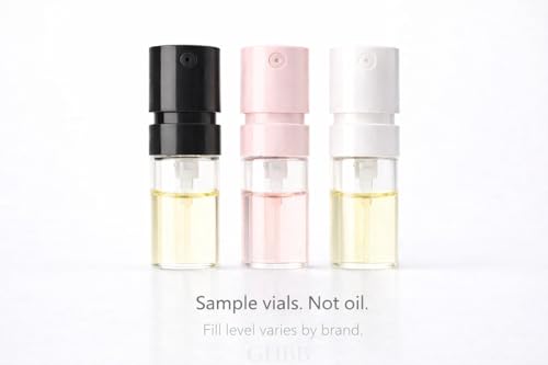 GHBB Women's Designer Perfume Sampler Lot Discovery Set x 12 Sample Vials - High End Fragrance Samples for Women, 12 Piece Set