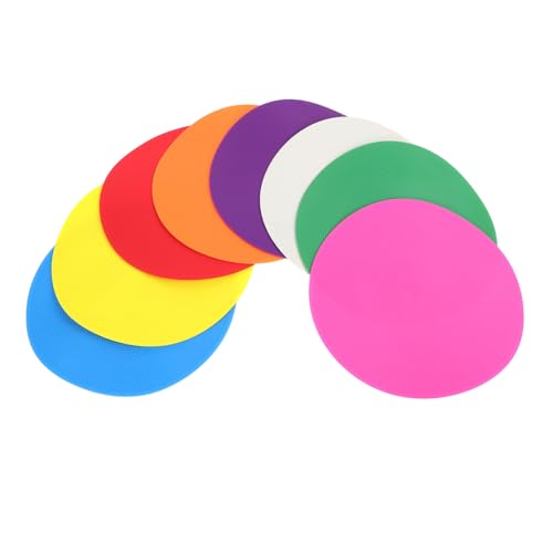 ifundom 8pcs Football Training Discs Soccer Drill Equipment Training Tools for Boys and Girls and Adults