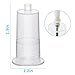 100-Count Needle Holders, Clear, for Safeguard Training and Practice, Medical Plastic Accessories