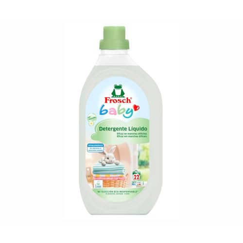 Frosch Baby Detergente líquido ecológico sensible para ropa de bebé, 21 WL, 1,5 L, 3 unidades