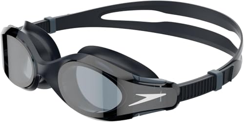 Speedo Unisex Hydrosity 2.0 Schwimmbrille | Anti-Beschlag | Wasserdicht Black/Oxid Grey/Smoke One Size