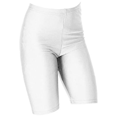 Hamishkane Neue Kinder Mädchen Nylon Lycra Tanzsport Gym Shorts Schule Spiel PE Radfahren Shorts Gr. 5-6 Jahre Cover