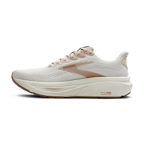 Brooks Women’s Ghost 17 Neutral Running Shoe - Grey/Chateau Grey/Portabella - 12 Medium