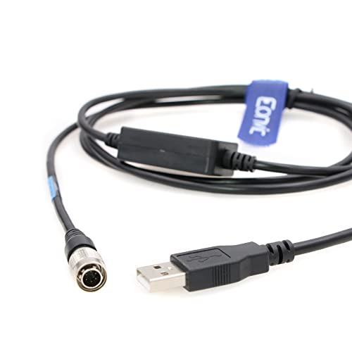 Eonvic USB Download Data Cable Hirose 6pin Total Stations Data Cable for Nikon Total Stations DTM-322/352/452C/532 NPL-332 - Image 4