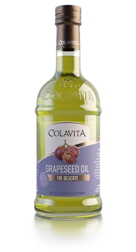 Colavita 100% Grapeseed Oil, 25.5 Oz Glass Bottle cover