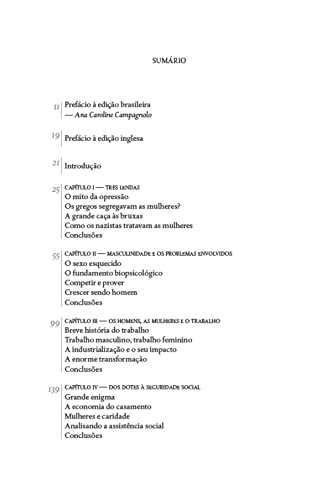 O sexo privilegiado