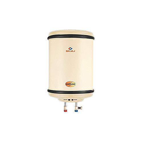 Buy Bajaj Shakti Plus Storage 6-Litre Vertical Water Heater (Ivory) Online  at Low Prices in India - Amazon.in